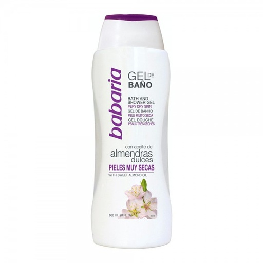 شاور ژل بدن حاوی روغن بادام باباریا