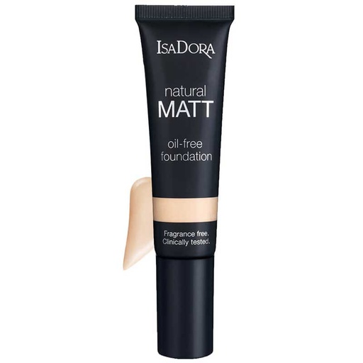 کرم پودر ایزادورا مدل Natural Matt شماره 10