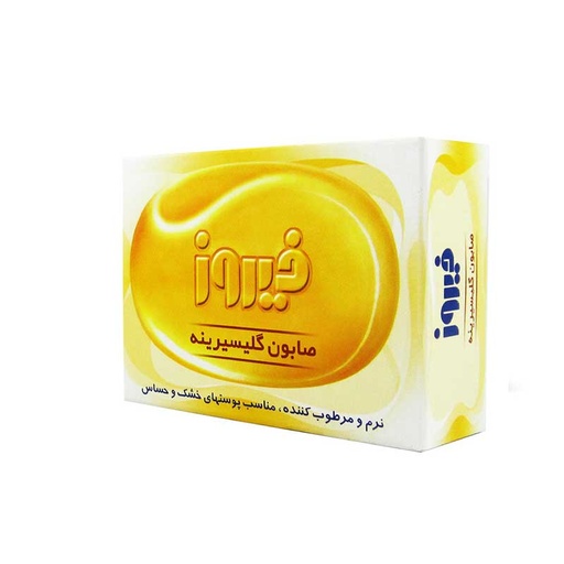 [48192] صابون بچه گلیسرینه فیروز وزن 75 گرم