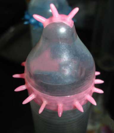 عکس کاندوم خاردار فضایی شمشیری